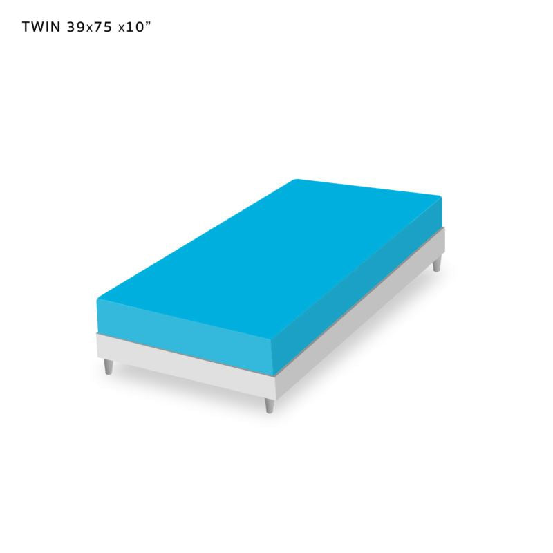 Fitted Sheets USA - Twin (39"x75") / One Pillowcase