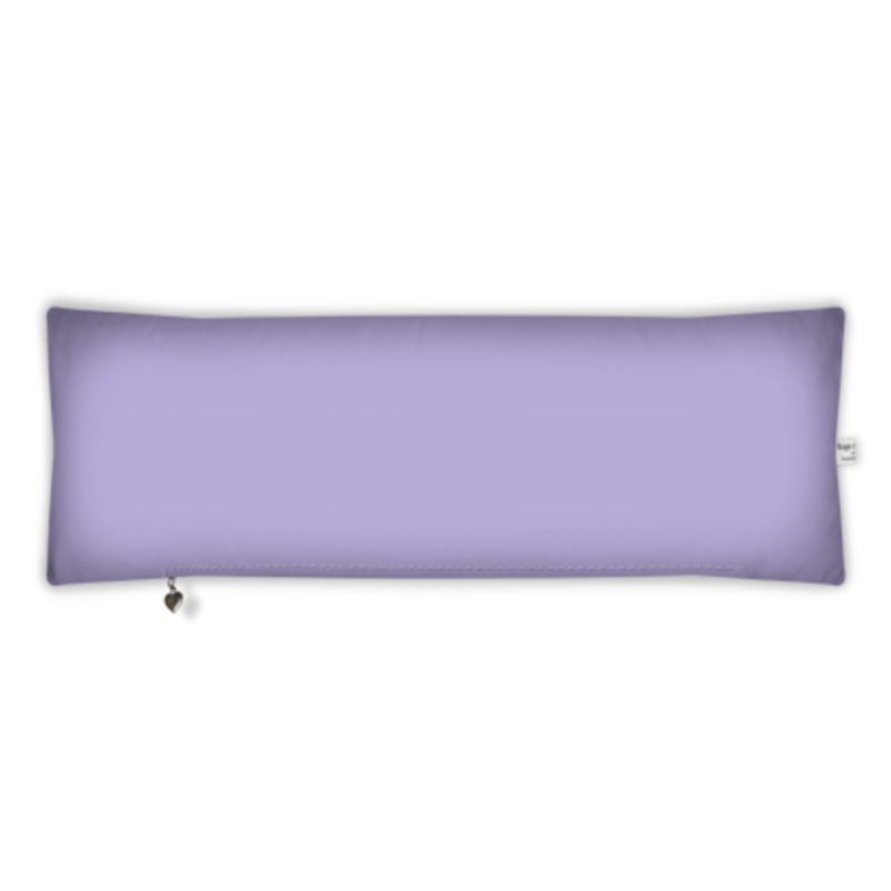 Mr & Mrs Bolster Pillow - Medium 25 ½'' / Lilac