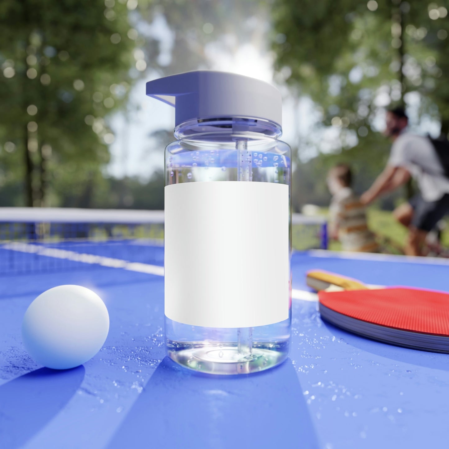 Tritan Water Bottle - 16.9oz / Transparent