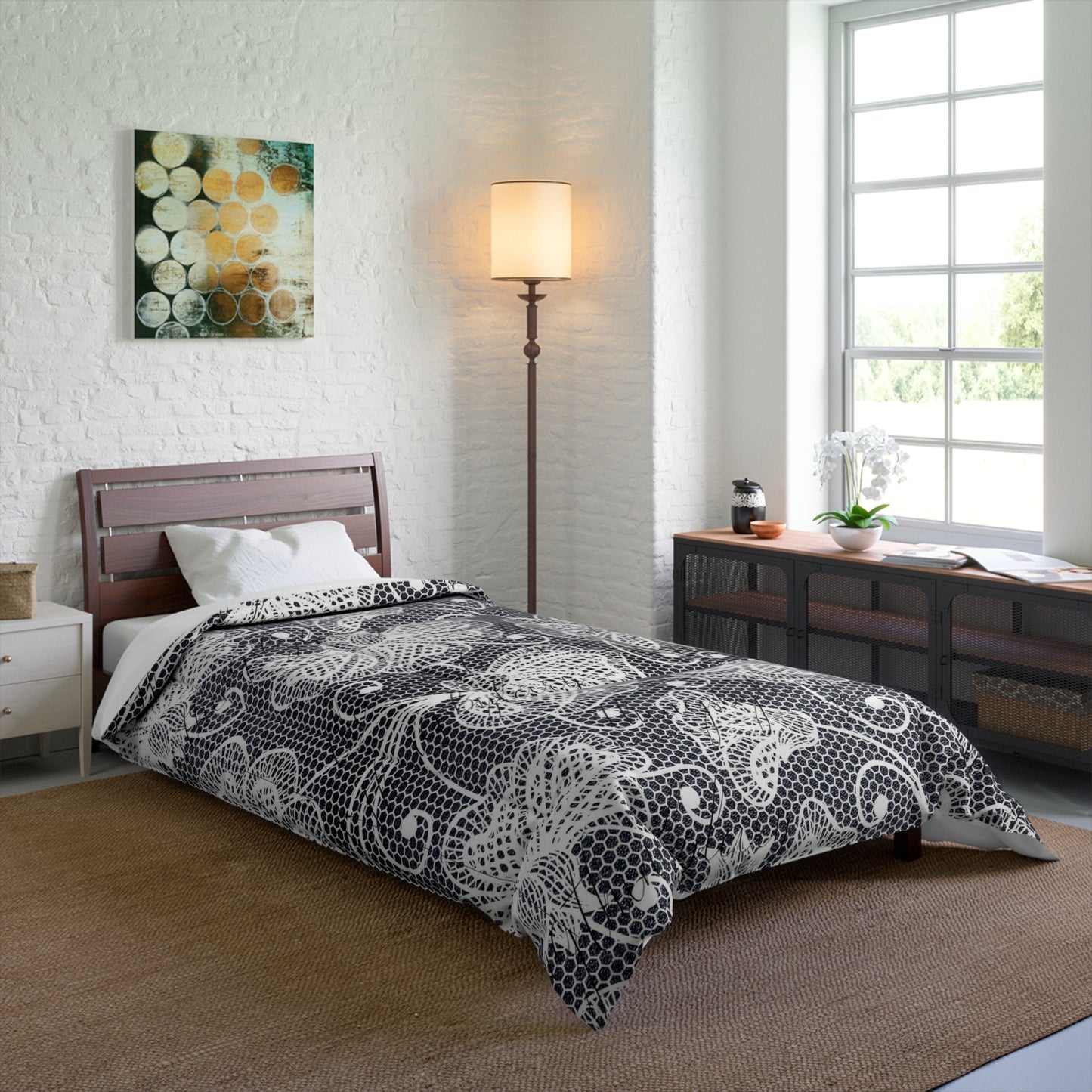 Helmsman Elegant Floral Comforter – Cozy Home Bedding for Relaxation