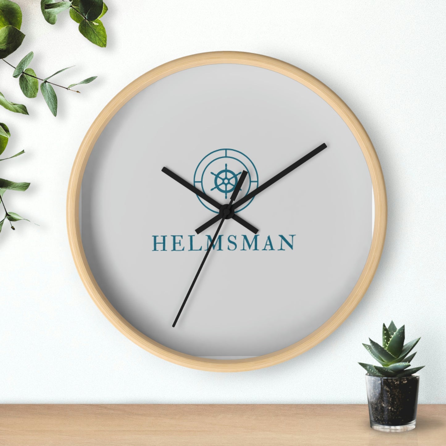 Helmsman Wall Clock