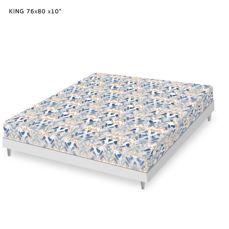 Fitted Sheet - King (76"x80") / One Pillowcase