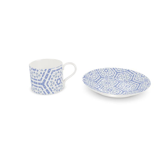 Cup And Saucer - Small Espresso Cup & Saucer / 2 Cup & Saucers