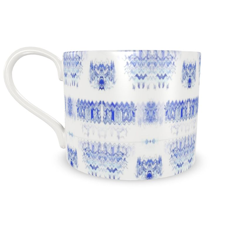 Cup And Saucer - Large Coffee Cup & Saucer / 1 Cup & Saucer