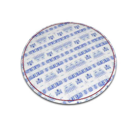 Leather Coasters - Round / Textured Faux Leather