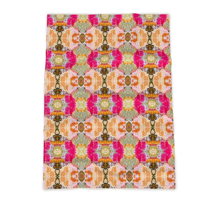Tea Towels - Tokri Half Panama Cotton / Ecru Wavy Edge