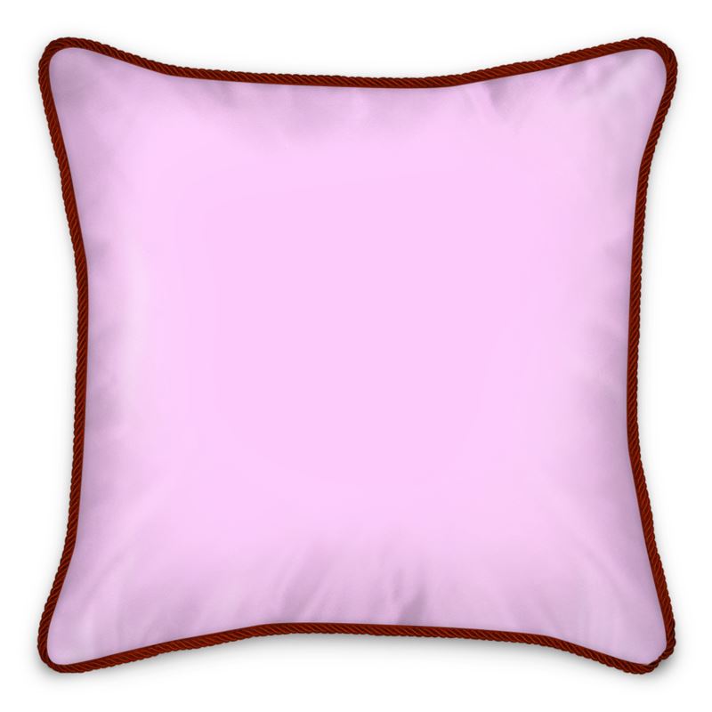 Silk Pillows - Square 16" (40cm) / Stone washed 100% Linen back / No Insert Required