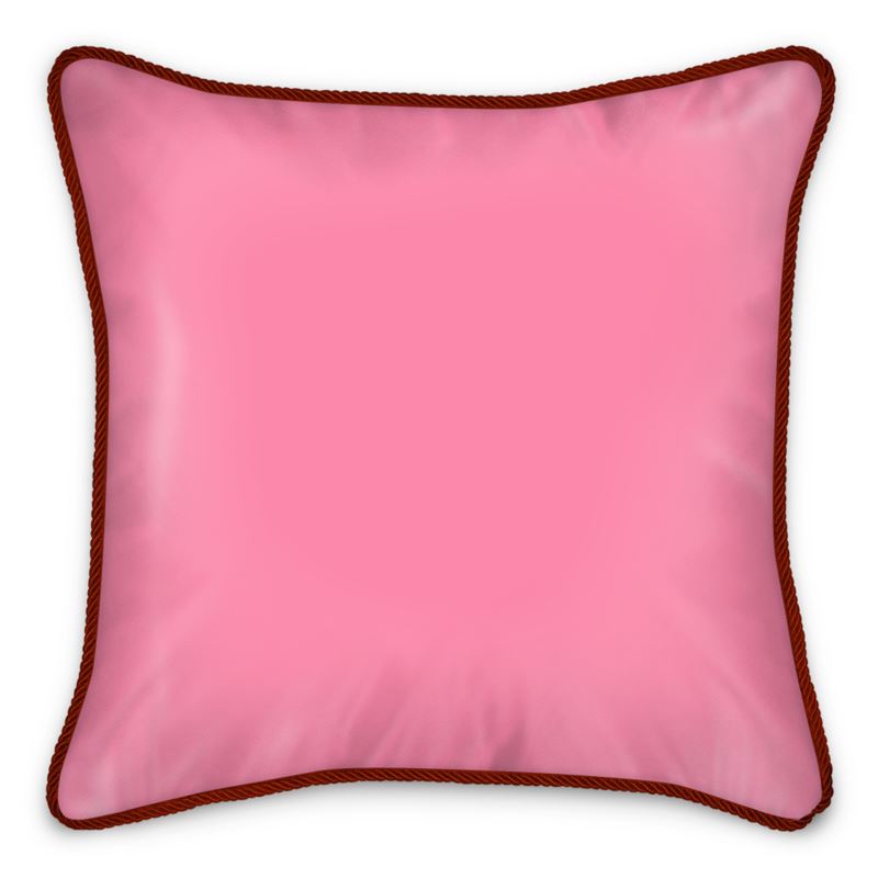 Silk Pillows - Square 16" (40cm) / Double sided 100% Silk print / Down Feather Pad