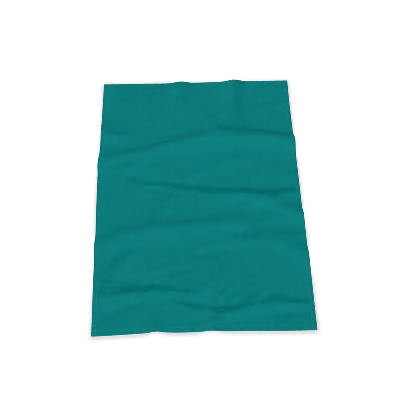 Kitchen Towels - 100% Cotton / Ecru Wavy Edge
