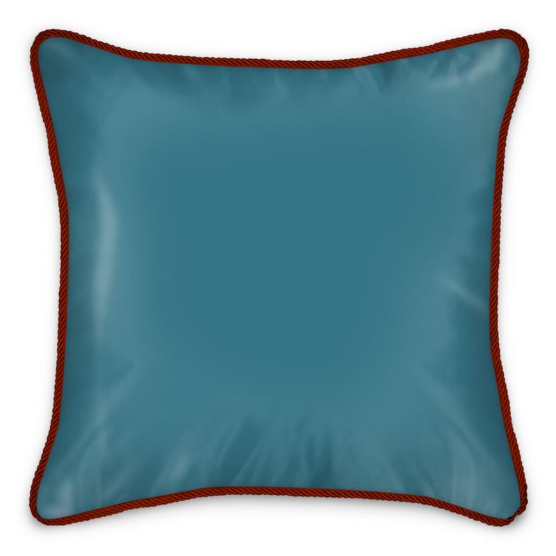 Silk Pillows - Square 16" (40cm) / Stone washed 100% Linen back / Polyester Insert
