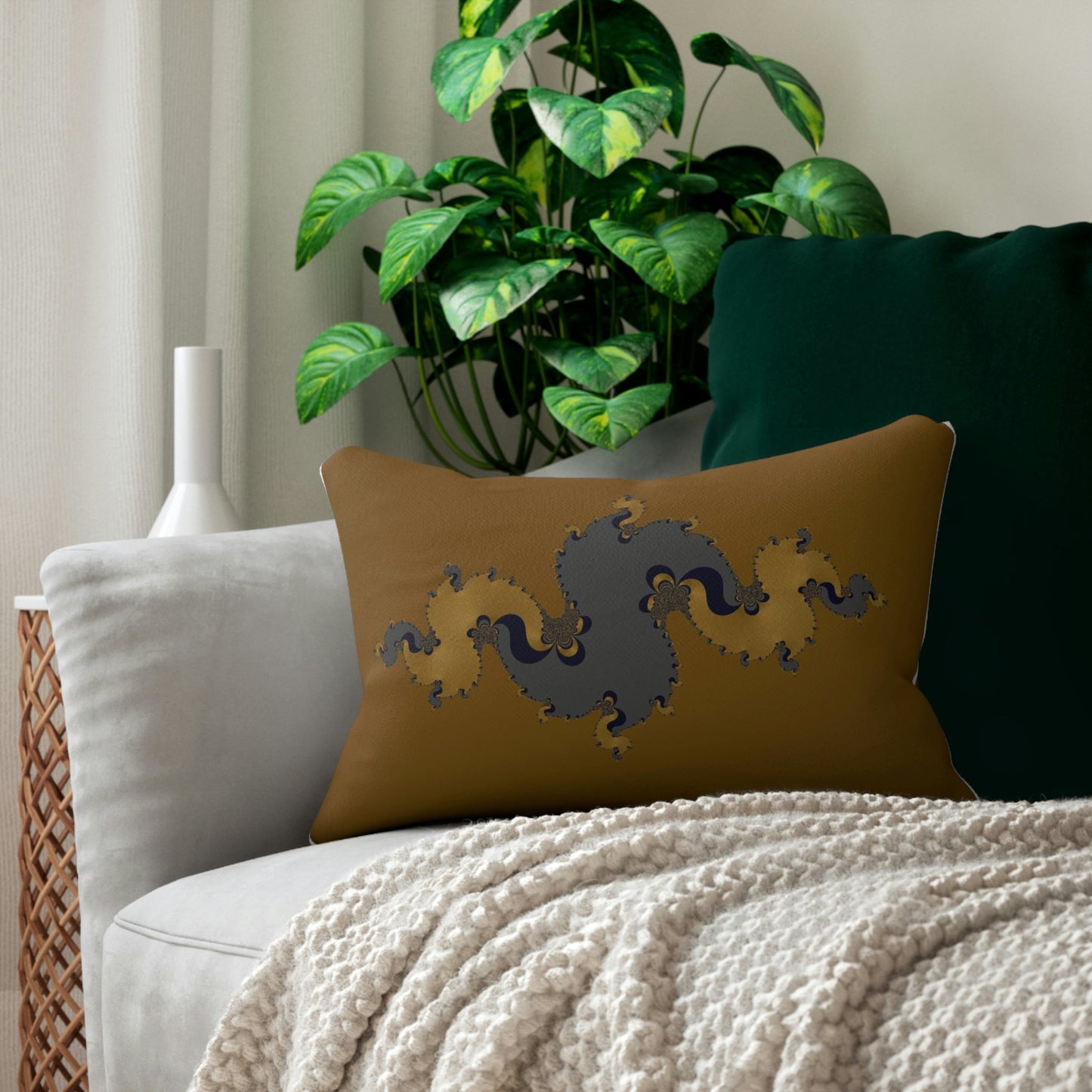 Helmsman Spun Polyester Lumbar Pillow - 20" × 14"