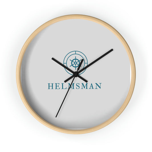 Helmsman Wall Clock
