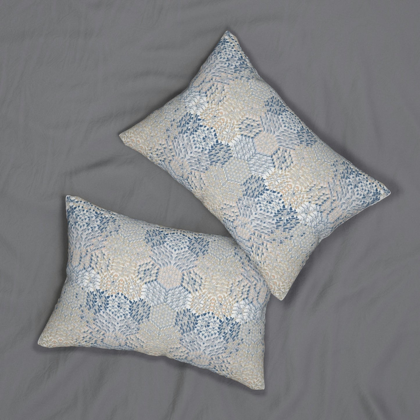 Spun Polyester Lumbar Pillow - 20" × 14"